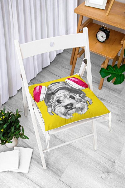 Realhomes Digitalno štampani moderni mekani jastuk za stolicu sa slušalicama ...