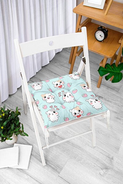 Realhomes Drăguț cu motiv de hamster, imprimat digital, design special, pernă...