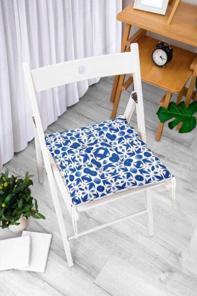 Realhomes Сучасна подушка для стільця з цифровим принтом у вигляді візерунка ...