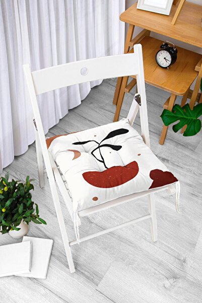 Realhomes Onedraw crtani jastuk za stolicu sa modernim, mekim materijalom i d...