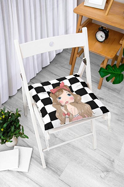 Realhomes Dama Zeminli Fashion Girl Tasarımlı Dijital Baskılı Modern Pofidik ...