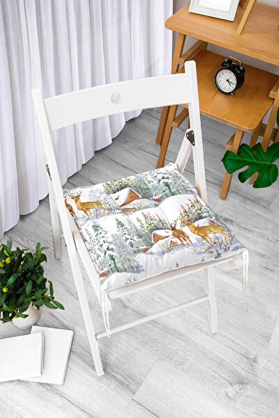 Realhomes Digitalno štampani moderni mekani jastuk za stolicu sa zimskom tema...