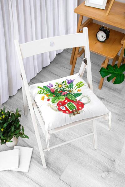 Realhomes Şirin Çaydanlık Vazo Tasarımlı Dijital Baskılı Modern Pofidik Sanda...