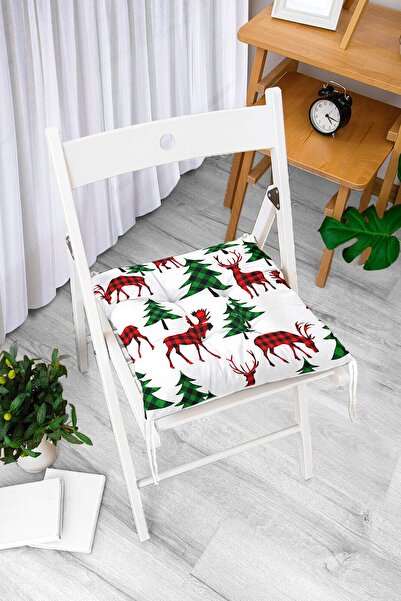 Realhomes Digitalno štampani moderni mekani jastuk za stolicu sa motivom boro...