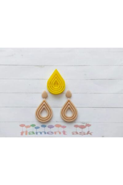 flament aşk Polimer Kil Kalıbı