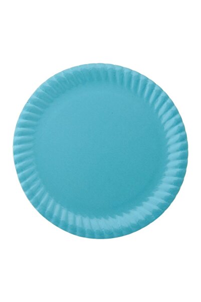 Genel Markalar Mavi Renkli Karton Tabak 8 Adet