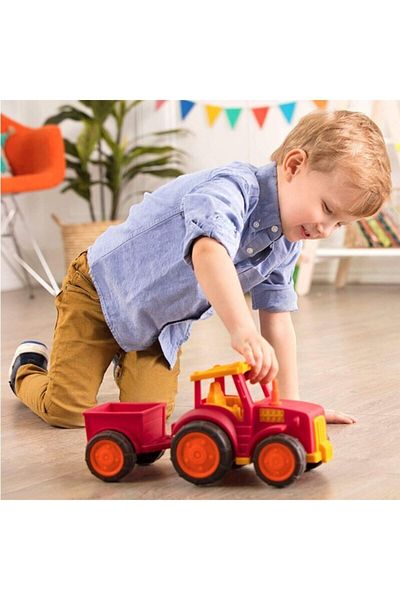 Wonder Wheels لعبة جرار مع مقطورة لعمر أكثر من سنة واحدة