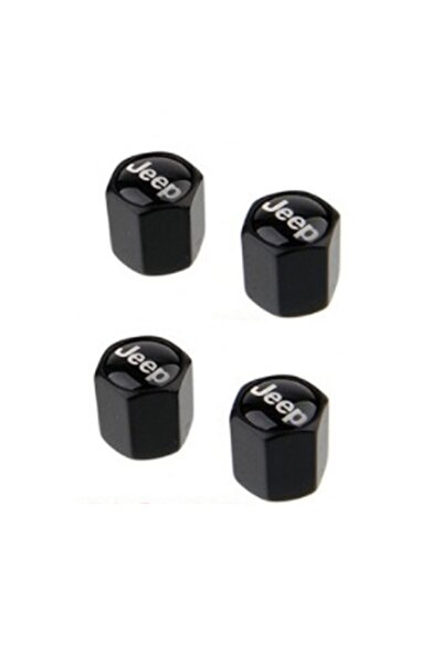 GARDENAUTO غطاء صمام ستانلس ستيل لسيارة جيب رانجلر 4 قطع