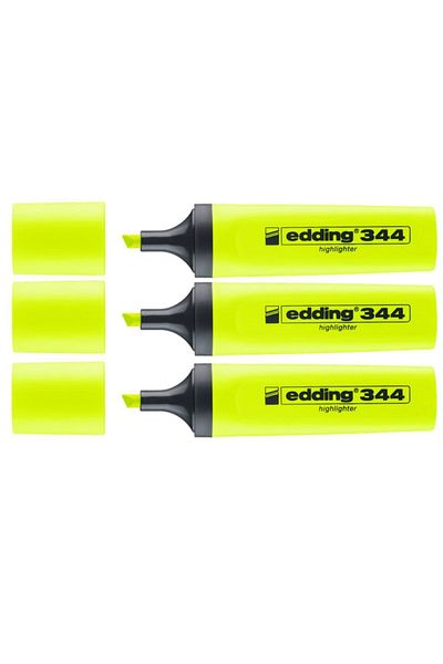 Edding 344 Highlighter 3 Pieces