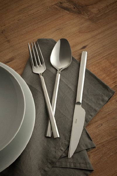 Hisar Fethiye Fork Spoon Knife Set 24 Pieces