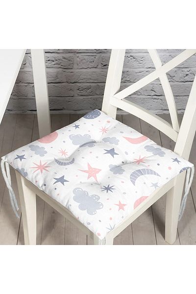 Realhomes Custom Design Digital Printed Pouf Chair Cushion