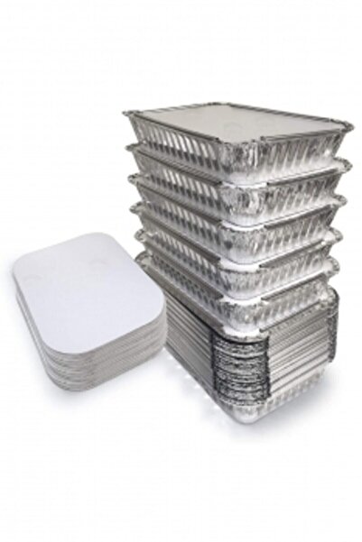 YALOVA AMBALAJ Bowl with Aluminum Lid 350 gr Pack of 100