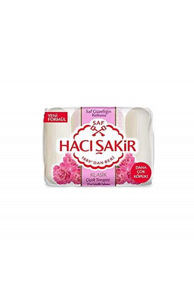 Hacı Şakir Classic Flower Therapy Hand and Beauty Soap 4x70 gr