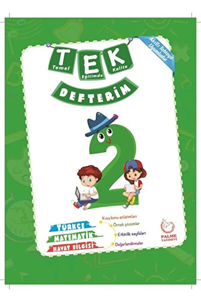 Palme Yayınevi Palme 2.Sınıf Tek Defterim + Yaprak Test