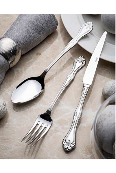 Nehir Lalezar 89 Parça Deri Kutulu Çatal Kaşık Bıçak Takımı