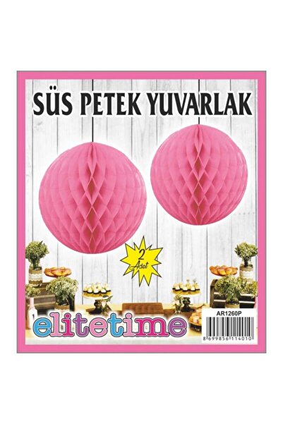 Hayaller Dükkanı Pembe Süs Ponpon Petek
