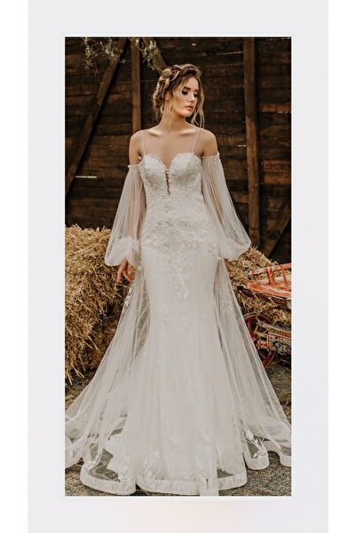 Nergis Balık Model Gelinlik