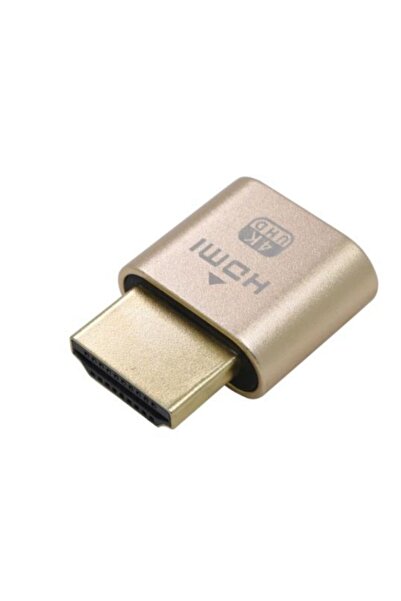 Dummy Plug Gold Sanal Hdmı