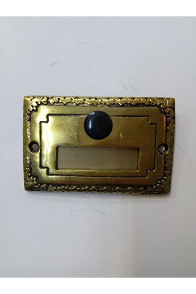 ÖZDEN BRONZ Prinç Etiketli Zil Butonu