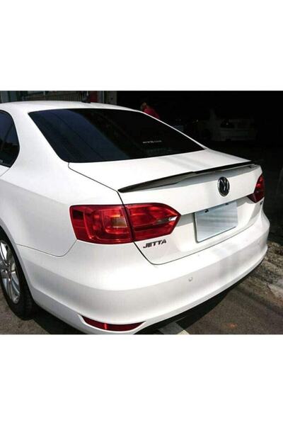 Carmind Volkswagen Jetta M4 Uyumlu Style Bagaj Üstü Spoiler Piano Black 2012-2018