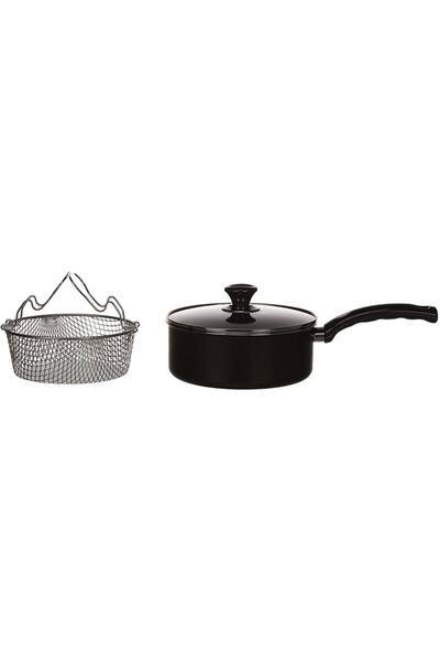 Mehtap Onyx Çift Taraf Etekli Cips Tenceresi - 22 Cm