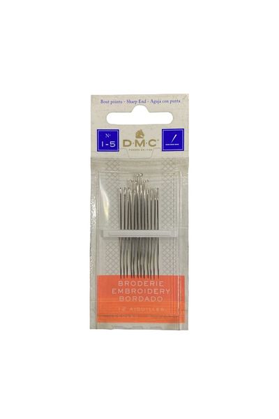 Dmc Steel Brazilian Embroidery Needle Number 1-5