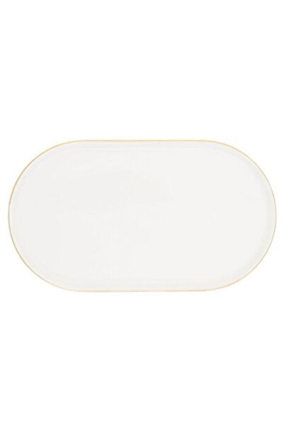 Porland Chopin Altın Serisi 28 cm Oval Kayık Tabak