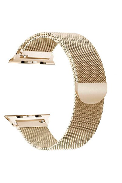 Ally Mobile Ally Apple Watch 7 45mm 6-5-4 44mm Kayış Kordon Metal Milano Loop...