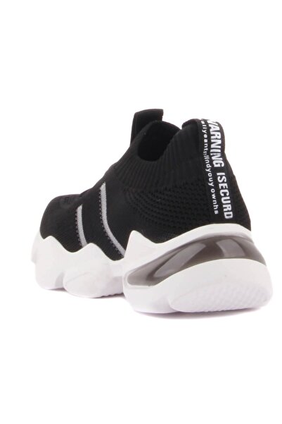 Guja Ithal Kadın Yüksek Taban Siyah Sneaker