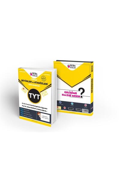 TETRA Yayınları 9-10-11-12. Sınıf Tyt Türkçe Deyimler Ve Atasözleri Soru Bankası