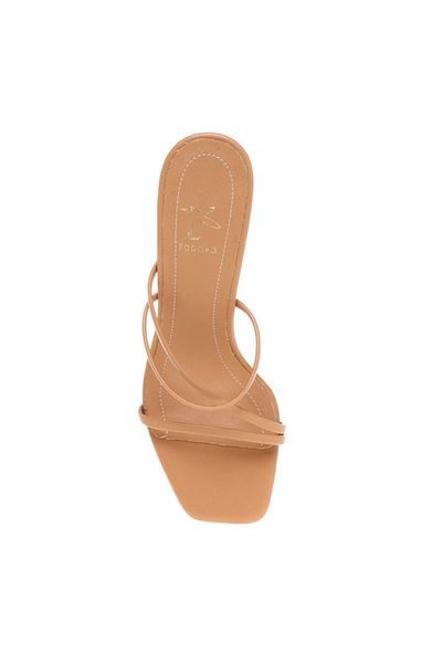 Fabrika Γυναικεία παπούτσια με τακούνι Camel Hair Classic