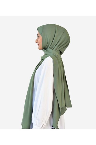 HAR-UM Ticaret Medina Silk Shawl Çağla Khaki