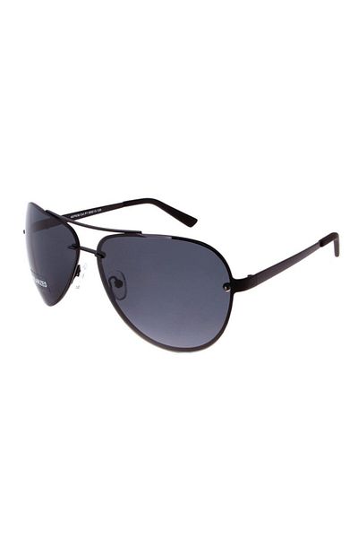 Angel Eyes Men's Sunglasses Drop Design Black Frame Black Polarized Glass