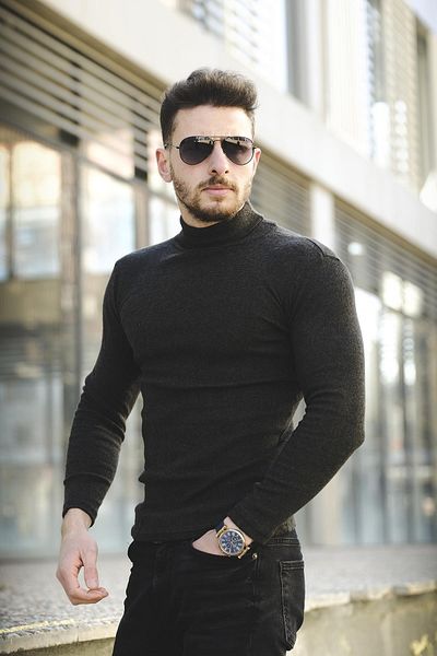Oksit Joe Extra Slim Turtleneck Knitwear Body