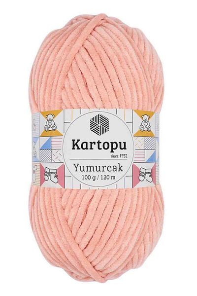 Kartopu K.artopu Yumurcak Velvet Πλεκτό Σπάνιο Χειρός K765 Πούδρα