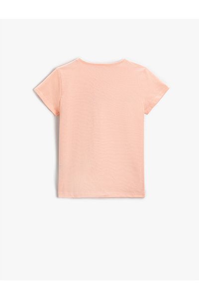 Koton Printed Short Sleeve T-Shirt Cotton