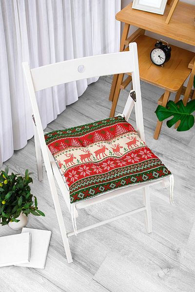 Realhomes Custom Design Digital Printed Pouf Chair Cushion