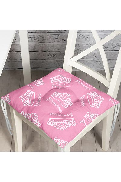 Realhomes Real Homes Digital Printed Fluffy Square Chair Cushion