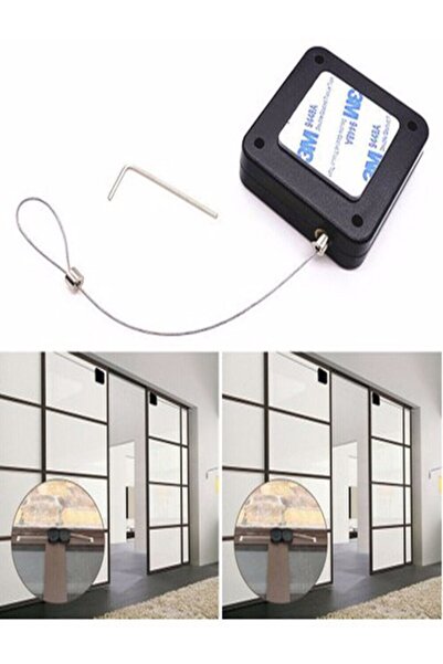 UYGUNGETİR Automatic Door Closer with Steel Wire String Practical Door Closin...