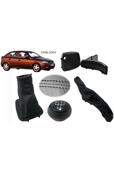 Vts Körük Opel Astra G Vites Körüğü + El Freni Körüğü + Vites Topuzu Siyah Dikiş