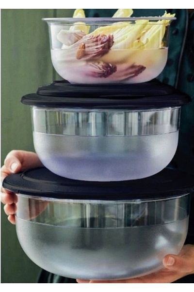 Tupperware Crystal Set Original Zero