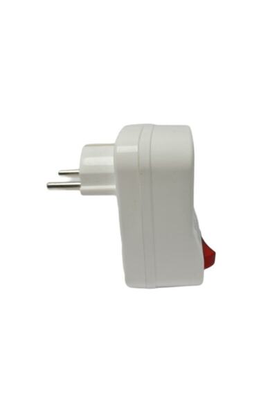 UFO مقبس تبديل واحد محمي بتيار أسود عالي التيار