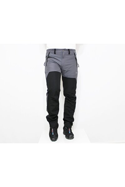 Mudwill Erkek Gri Outdoor Polarsız Softshell Pantolon