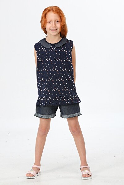 LupiaKids Stars Denimşort Takım