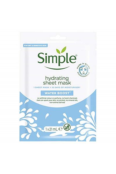 Simple Water Bo Hydra Sheet Mask 21 ml
