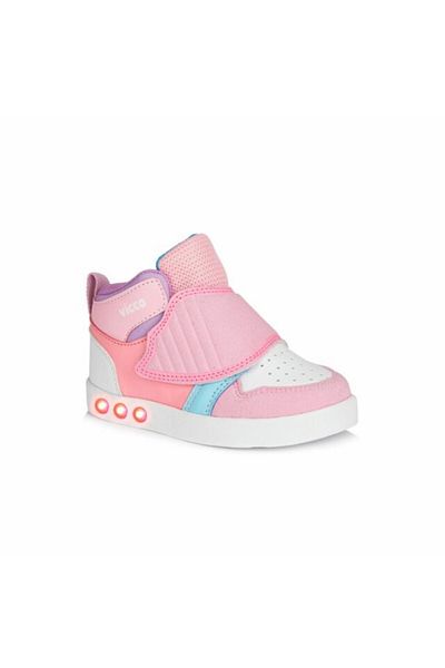 Vicco UFO Lighted Baby Girl Pink Sneakers