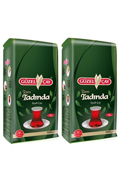ELF ŞEKERLEME Güzel Çay 1000 Gr Full Taste Black Tea 2-Piece Opportunity Pack