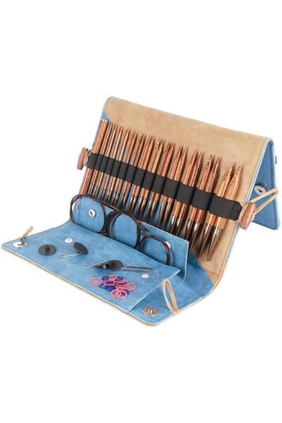 KnitPro مجموعة جينجر بريميوم لصيد الأسماك قابلة للاستبدال مكونة من 11 قطعة