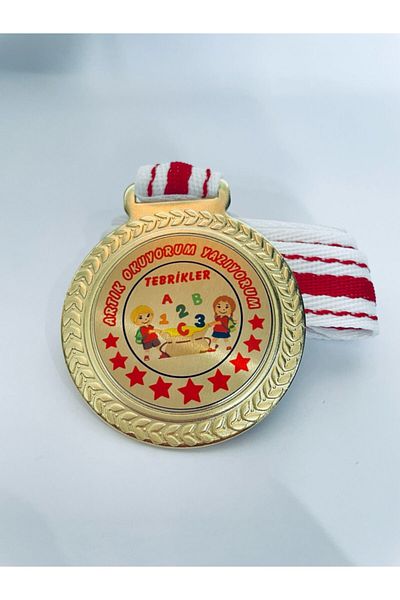 Lider Baskı 3 τεμάχια Αντιμετωπίζω το ψηφιακό τυπωμένο μετάλλιο