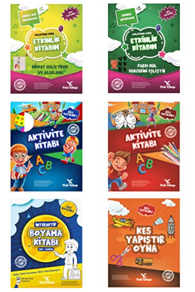 yeti kitap Dikkat Güçlendirme Seti Plus 7 Yaş